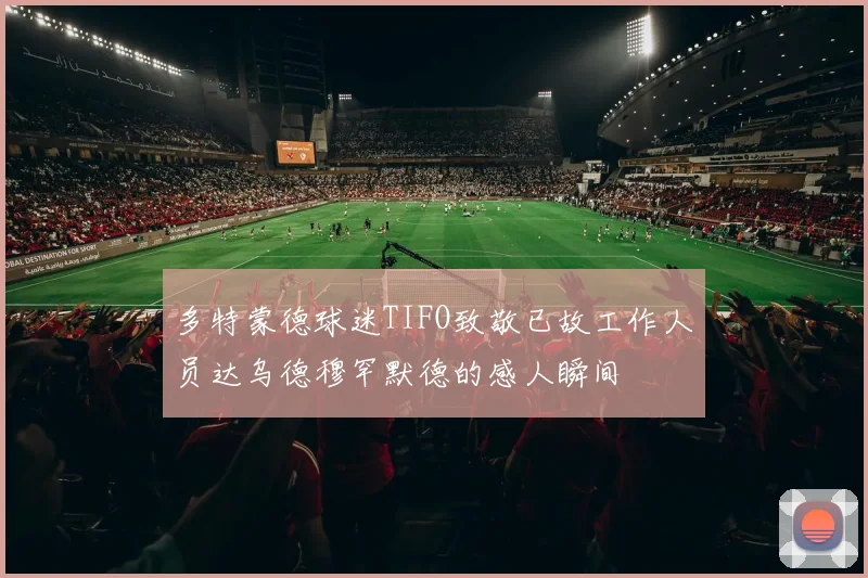 多特蒙德球迷TIFO致敬已故工作人员达乌德穆罕默德的感人瞬间